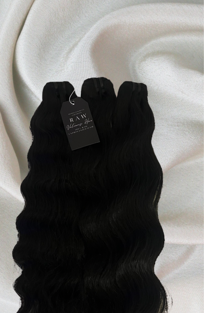 Raw Wavy Curl 3 Bundle Deal ( Pre-Order)